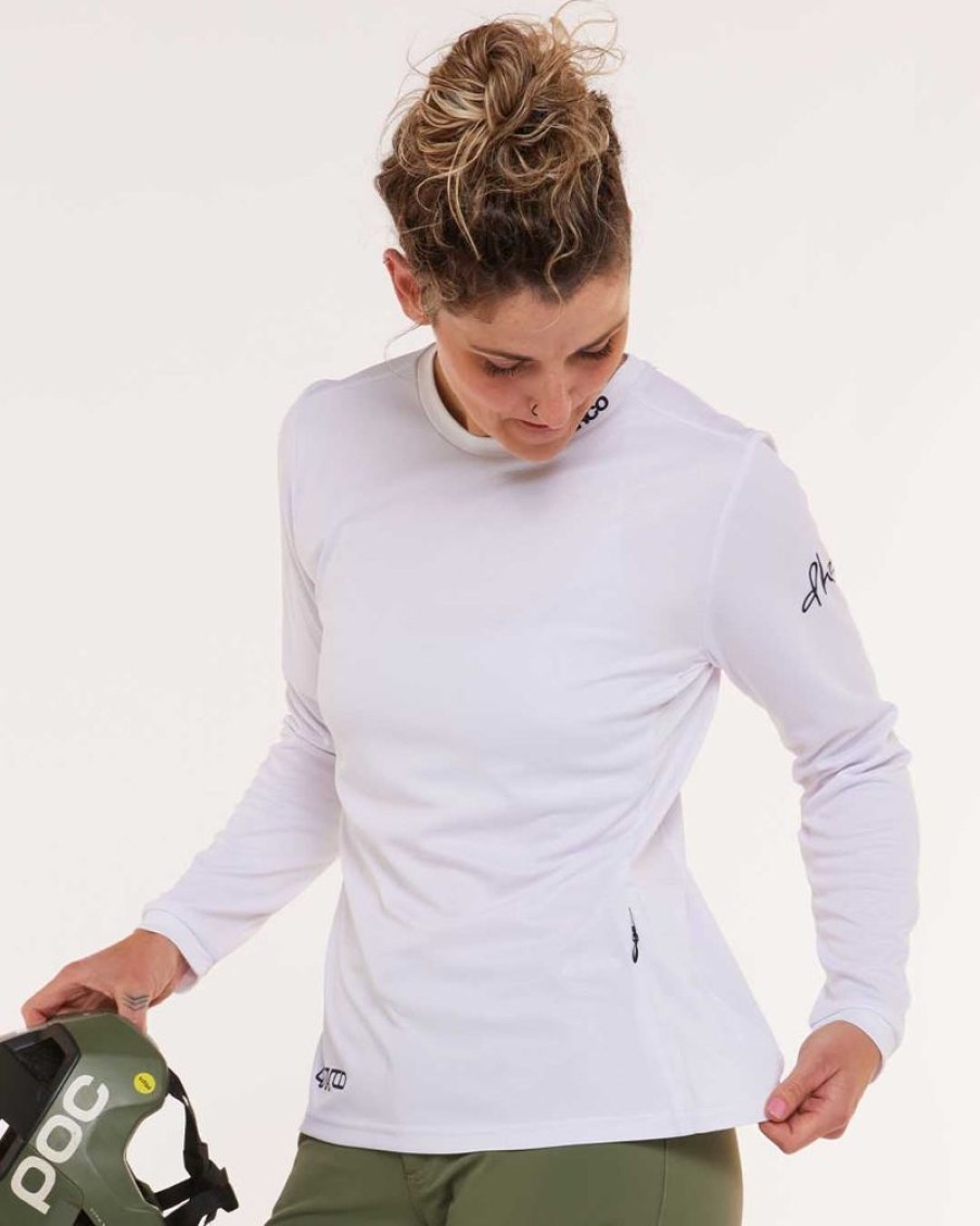 Womens DHaRCO | Womens Gravity Jersey | White Out