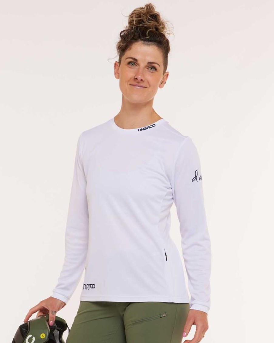 Womens DHaRCO | Womens Gravity Jersey | White Out