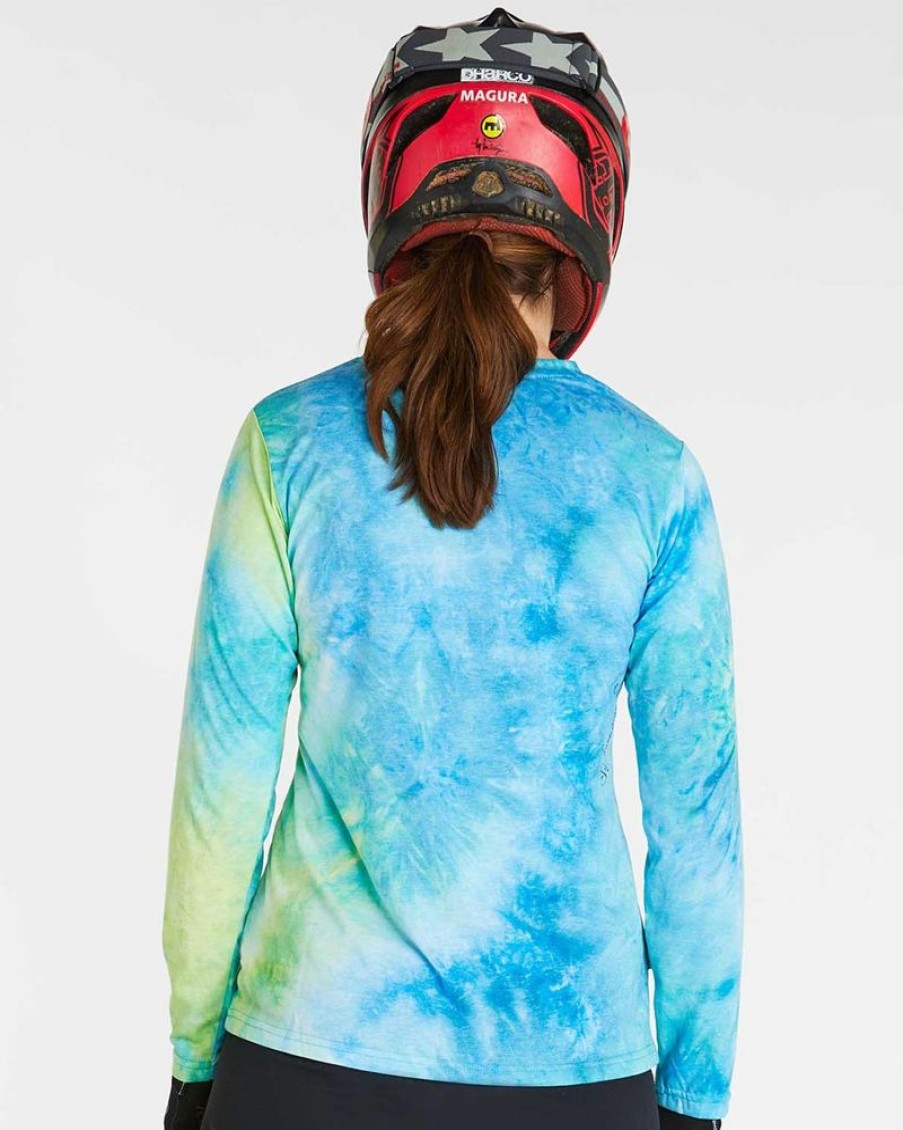 Womens DHaRCO | Womens Long Sleeve Tech Tee | Tie Dye