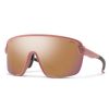 Mens Smith | Smith Bobcat B4Bc Chalk Rose W/ Chromapop Rose Gold Mirror