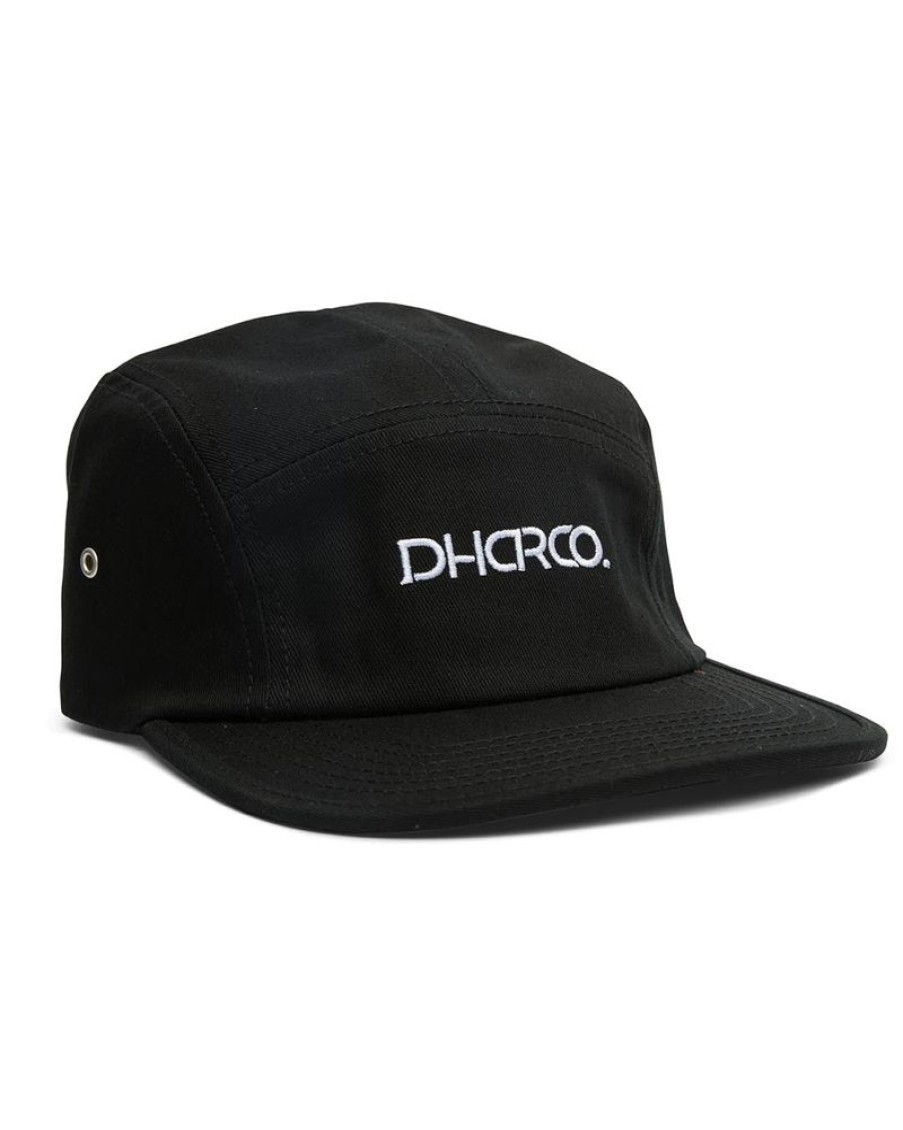 Mens DHaRCO | 5 Panel Hat | Chain Black