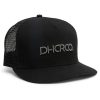 Accessories DHaRCO | Flat Brim Trucker | Black