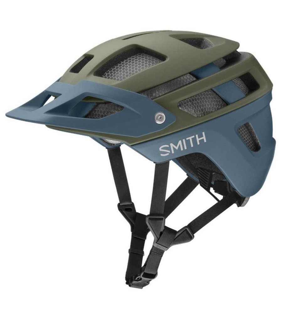 Mens Smith | Smith Forefront 2 Mips Helmet Matte Moss / Stone