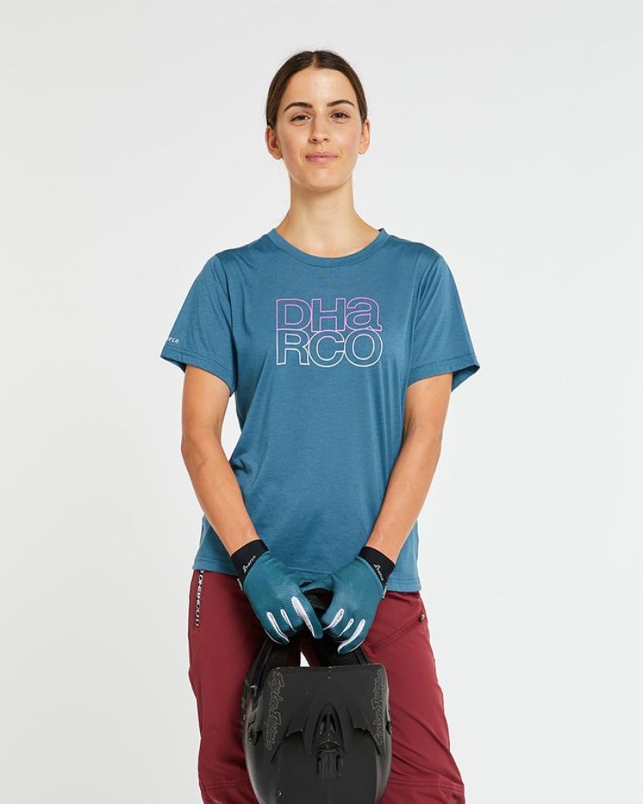 Womens DHaRCO | Womens Tech Tee | Neon Lights