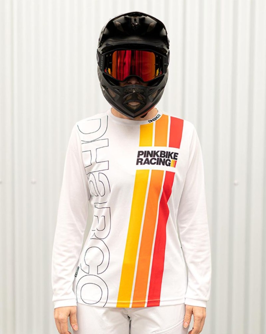 Womens DHaRCO | Womens Gravity Jersey | Pinkbike Team Replica White