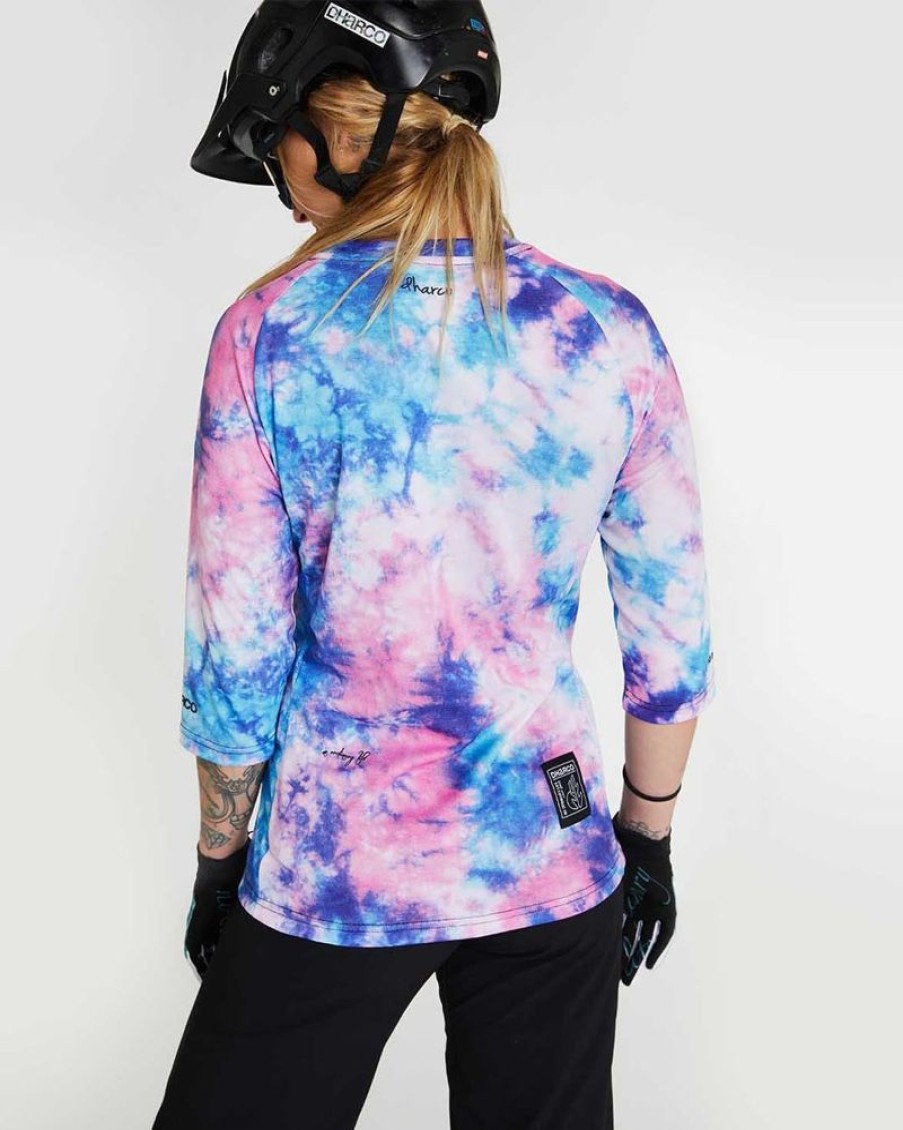 Womens DHaRCO | Womens 3/4 Sleeve Jersey | Tie Dye