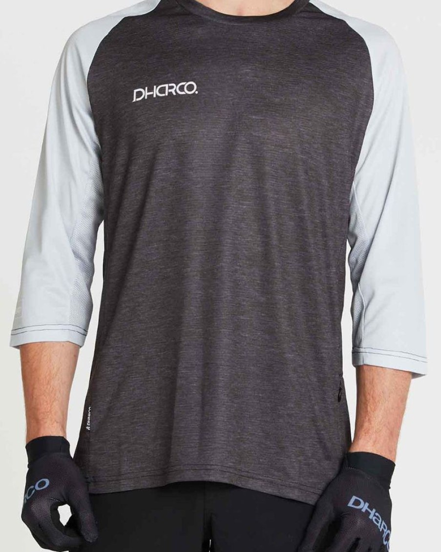 Mens DHaRCO | Mens 3/4 Sleeve Jersey | Silver Star