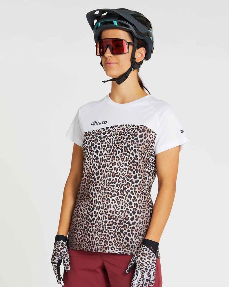 Womens DHaRCO | Womens Short Sleeve Jersey | Leopard