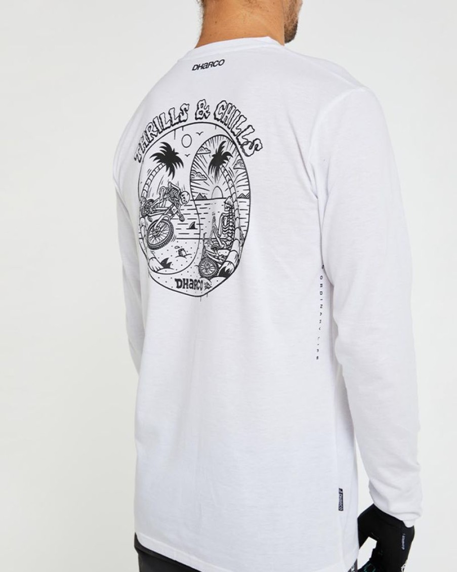 Mens DHaRCO | Mens Long Sleeve Tech Tee | Thrills & Chills