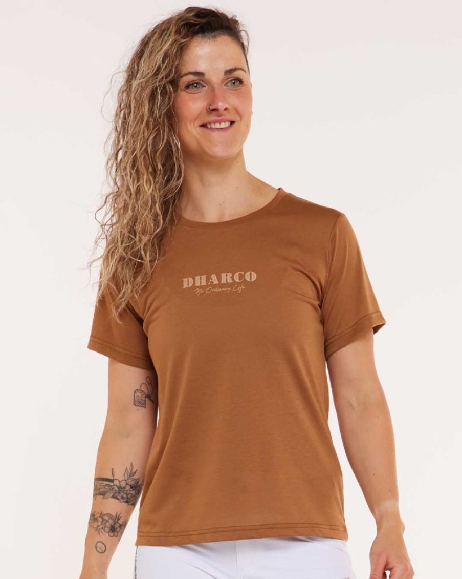 Womens DHaRCO | Womens Short Sleeve Tech Tee | Caramel