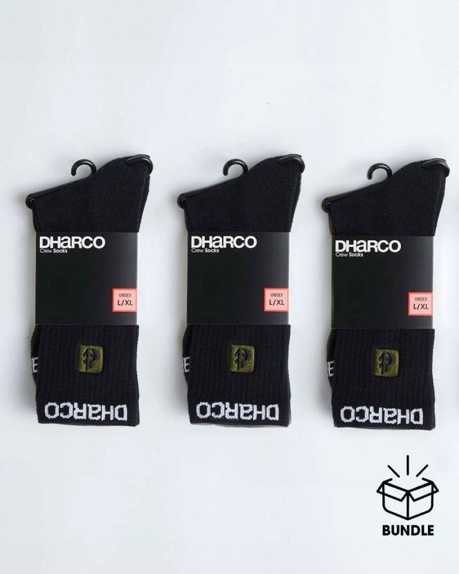 Mens DHaRCO | Crew Socks | 3 Pack