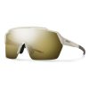 Mens Smith | Smith Shift Split Mag Matte Bone W/ Chromapop Black Gold Mirror