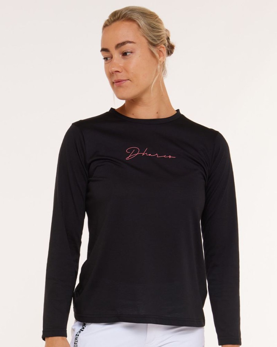 Womens DHaRCO | Womens Long Sleeve Tech Tee | Stealth