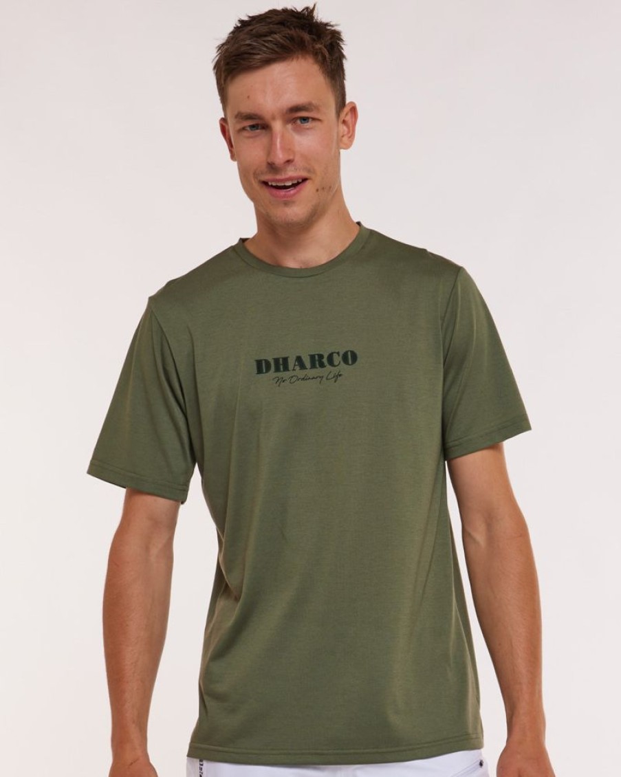 Mens DHaRCO | Mens Short Sleeve Tech Tee | Garigal Green