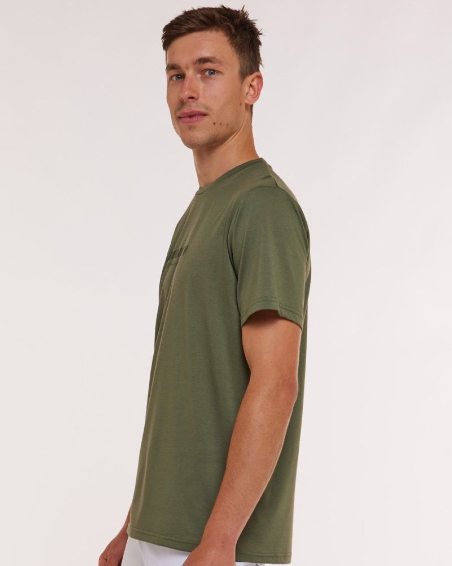 Mens DHaRCO | Mens Short Sleeve Tech Tee | Garigal Green