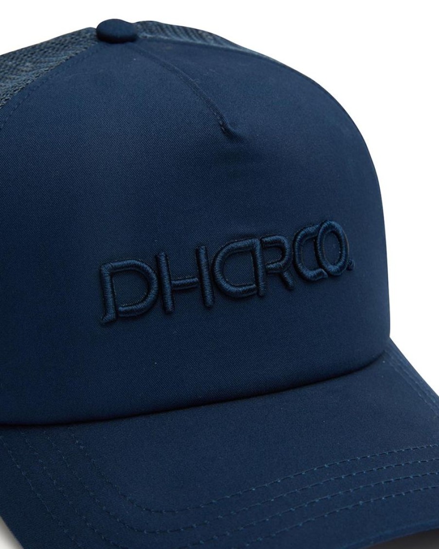 Mens DHaRCO | Curved Peak Trucker | Navy