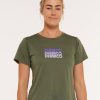 Womens DHaRCO | Womens Short Sleeve Tech Tee | Garigal Green