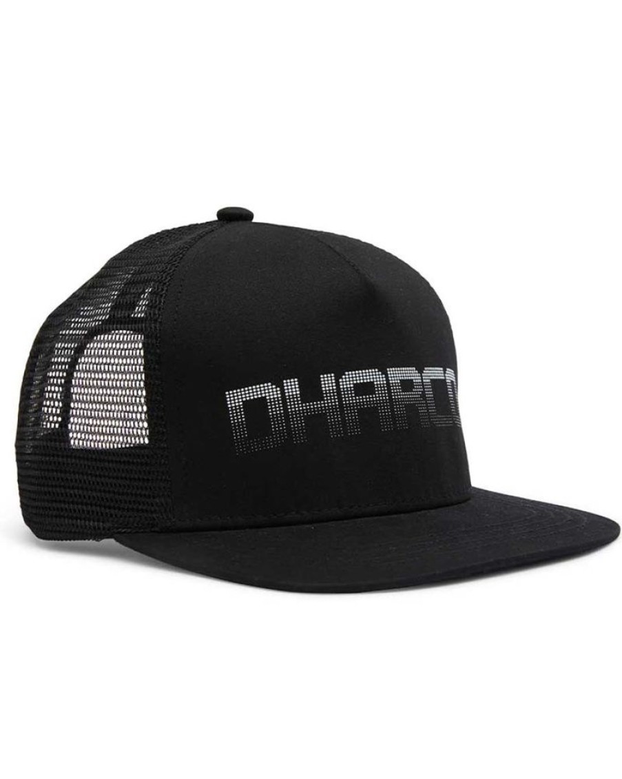 Mens DHaRCO | Youth Flat Brim Trucker | Classic Black