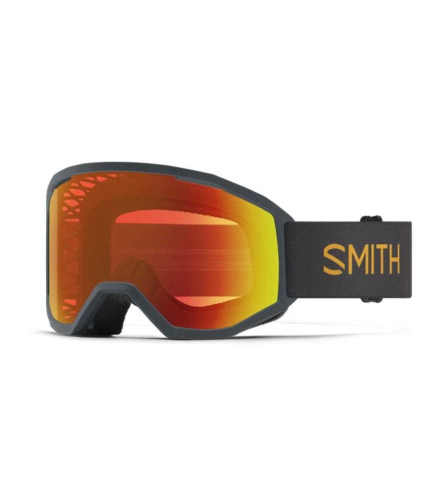 Mens Smith | Smith Loam Mtb Slate W/ Red Mirror