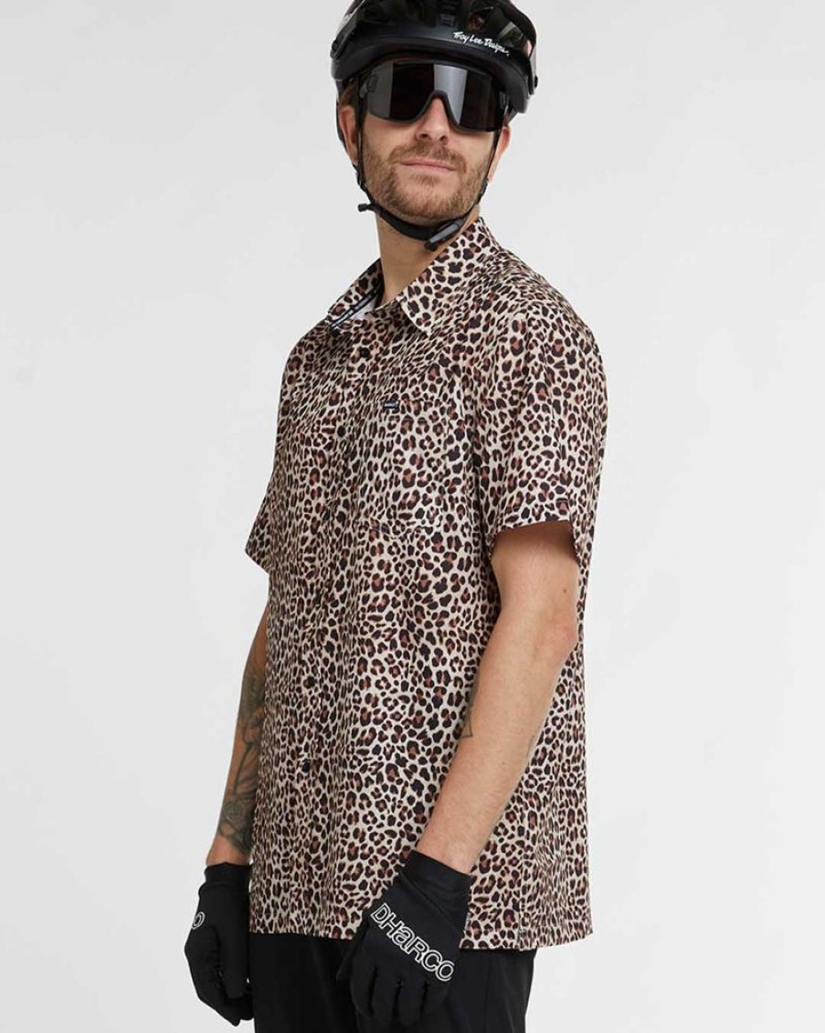 Mens DHaRCO | Mens Tech Party Shirt | Leopard