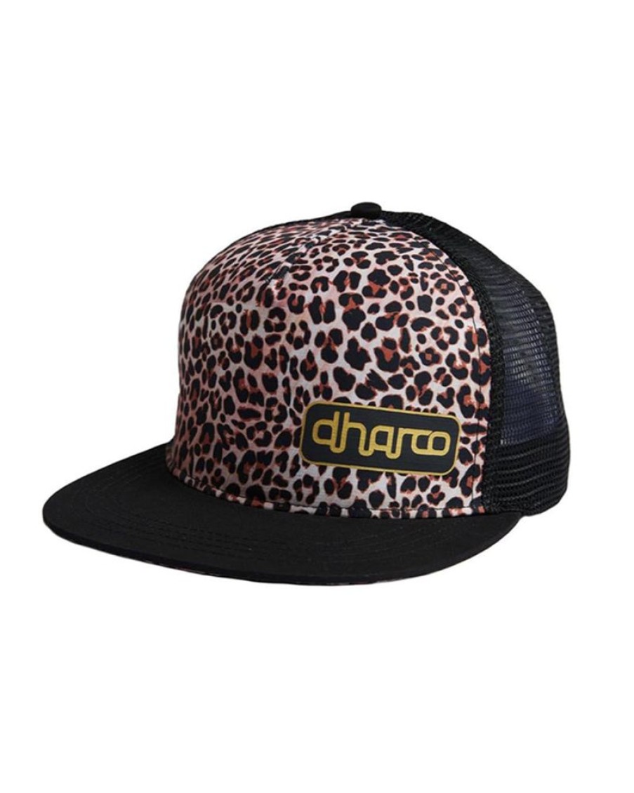 Mens DHaRCO | Flat Brim Trucker | Leopard