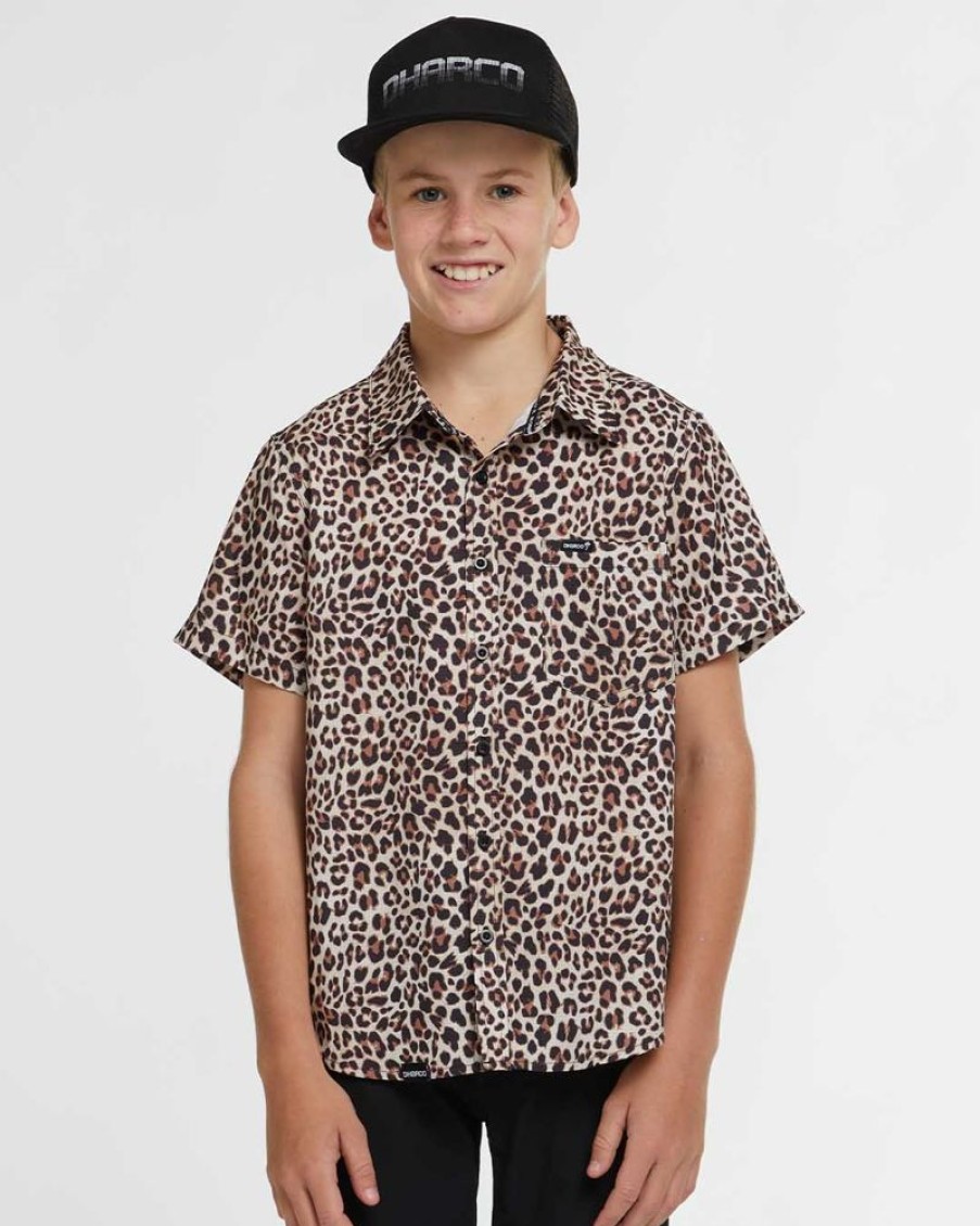 Youth DHaRCO | Youth Tech Party Shirt | Leopard