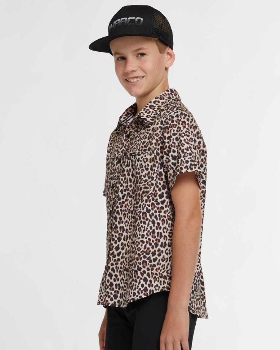 Youth DHaRCO | Youth Tech Party Shirt | Leopard