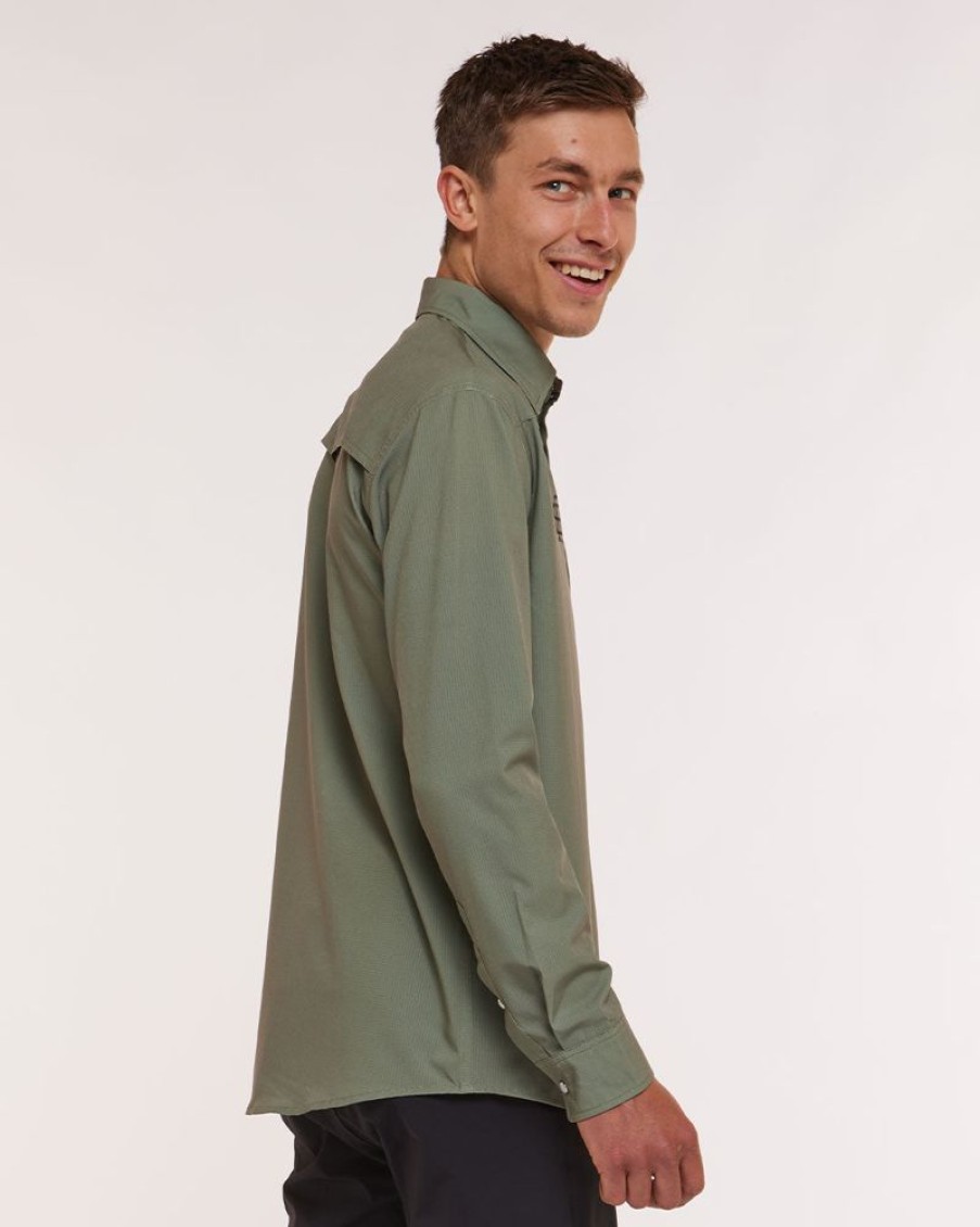 Mens DHaRCO | Mens Western Shirt | Kyle Strait Signature Edition Green