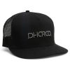 Mens DHaRCO | Flat Brim Trucker | Black