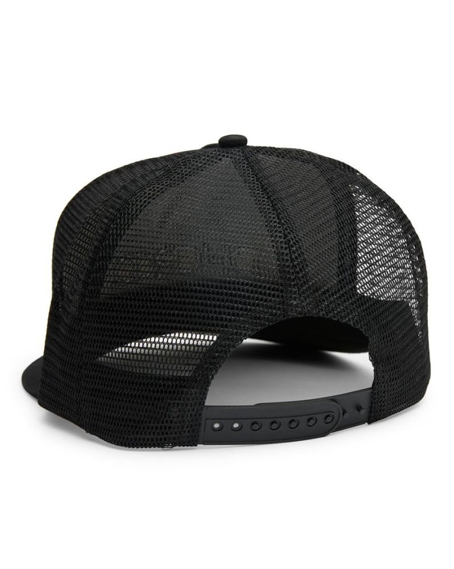 Mens DHaRCO | Flat Brim Trucker | Black