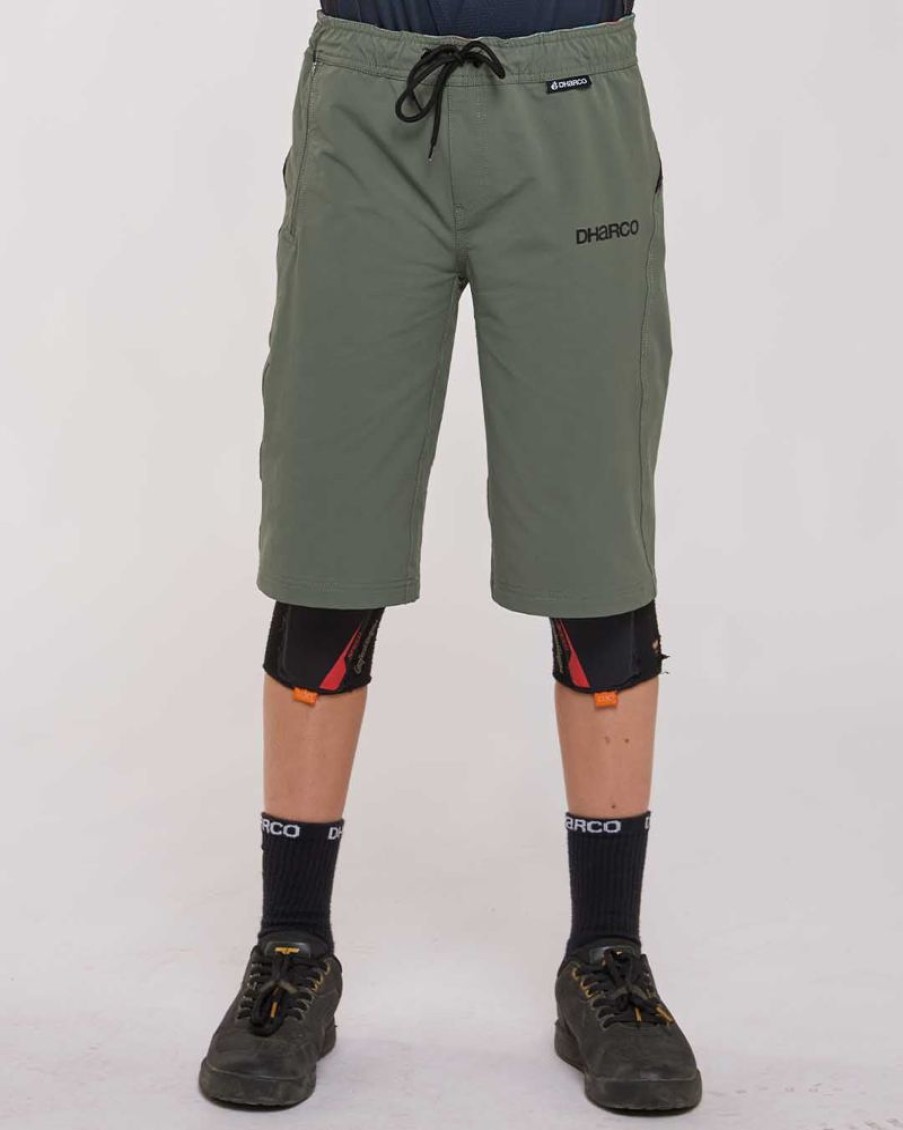 Youth DHaRCO | Youth Gravity Shorts | Gorilla Green